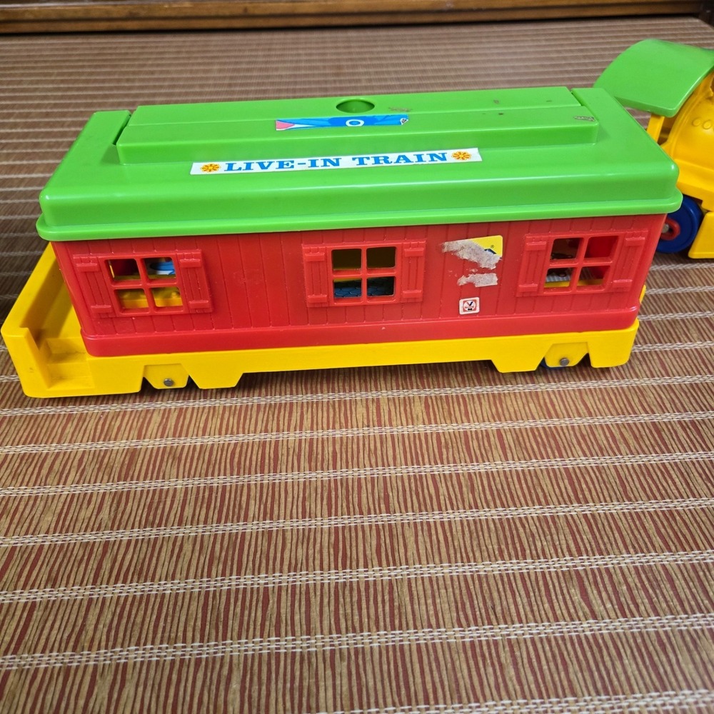 VINTAGE 1975 IDEAL THINK & LEARN LIVE-IN TRAIN w/MacMAGNET MAGNETIC FAMILY w/Box - Picture 5 of 16